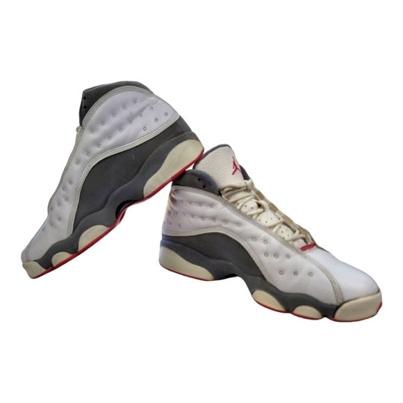 Jordan Retro 13 Pink/White/Gray Spark-Stealth - Picture 6 of 10
